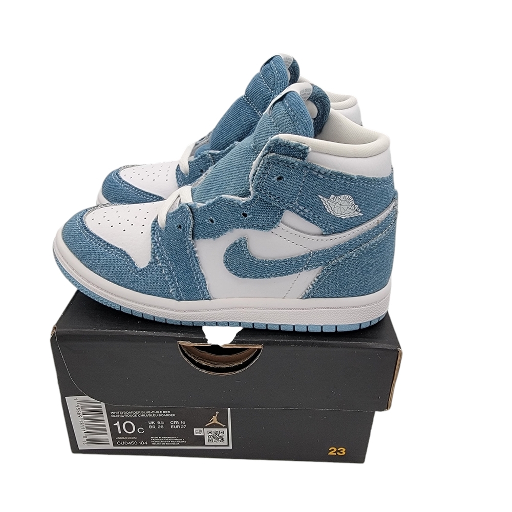 Air Jordan Retro 1 High OG (TD) 'Denim' 10C